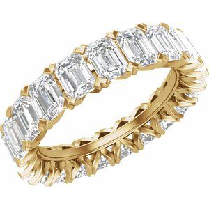 14K Gold 5 1/3 CTW Lab-Grown Diamond Eternity Band