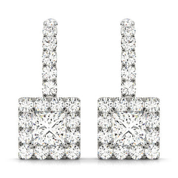Halo Diamond Earring