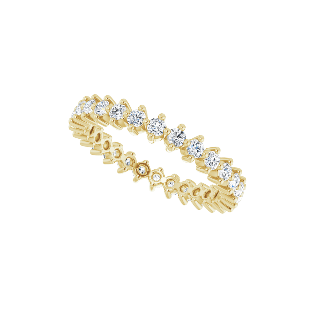 14K Gold 1/2 CTW Natural Diamond Eternity Band