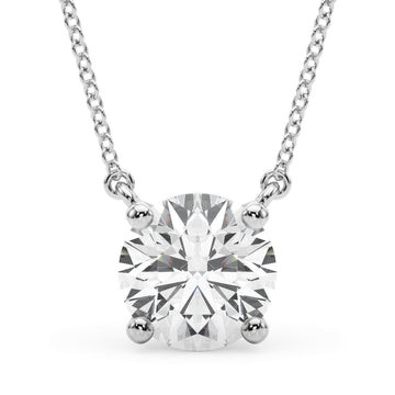 ROUND SOLITAIRE PENDANT
