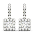 Halo Diamond Earring