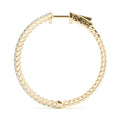 14K Yellow Gold 1 ct tw Fashion Diamond Earring