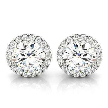 MARTINI HALO EARRINGS Complete per pair.