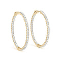 14K Yellow Gold 1/3 ct tw Fashion Diamond Earring