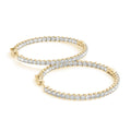 14K Yellow Gold 1/3 ct tw Fashion Diamond Earring