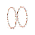 14K Rose Gold 1/2 ct tw Fashion Diamond Earring