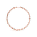 14K Rose Gold 1/2 ct tw Fashion Diamond Earring