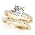 14K Yellow Gold 1 1/6 ct tw Fashion Diamond Engagement Ring
