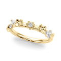 FLOWER DIA WEDDING BAND