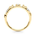 FLOWER DIA WEDDING BAND
