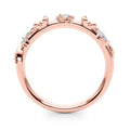 FLOWER DIA WEDDING BAND