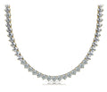 14K Yellow Gold 10 1/3 ct tw Fashion Diamond Necklace