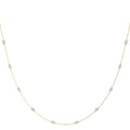 14K Rose Gold 1 ct tw Fashion Diamond Necklace