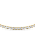 14K Yellow Gold 3 5/8 ct tw New Style Diamond Necklace