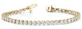 14K Yellow Gold 10 1/5 ct tw Fashion Diamond Bracelet