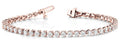 14K Rose Gold 10 1/5 ct tw Fashion Diamond Bracelet