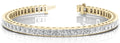 14K Yellow Gold 10 3/4 ct tw Fashion Diamond Bracelet