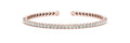 14K Rose Gold 1 ct tw Fashion Diamond Bracelet