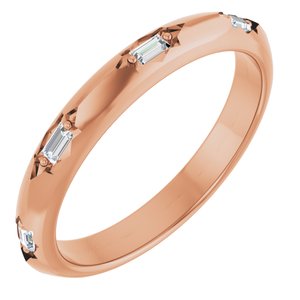 14K Gold 1/5 CTW Natural Diamond Eternity Band