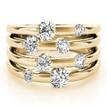 14K Yellow Gold 1 ct tw Fashion Diamond Ring