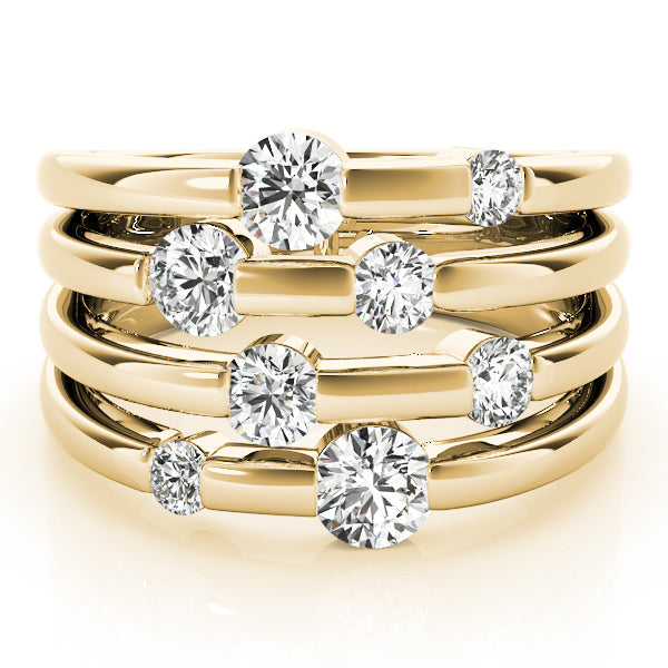 14K Yellow Gold 1 ct tw Fashion Diamond Ring