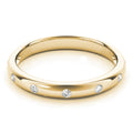 14K Yellow Gold 1/10 ct tw Diamond Wedding Ring