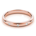 14K Rose Gold 1/10 ct tw Fashion Diamond Ring