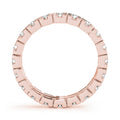 14K Rose Gold 7/8 ct tw Diamond Wedding Ring