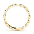 18K Yellow Gold 5/8 ct tw Diamond Wedding Ring