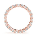 18K Rose Gold 1 ct tw Diamond Wedding Ring