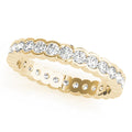 18K Yellow Gold 7/8 ct tw Diamond Wedding Ring