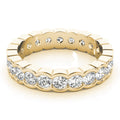 18K Yellow Gold 7/8 ct tw Diamond Wedding Ring