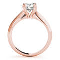 DOUBLE PRONG CUSHION ENGAGEMENT RING