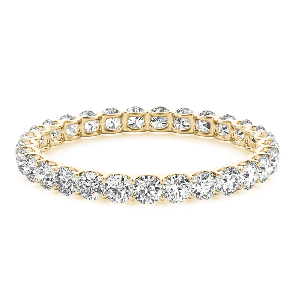 14K Yellow Gold 3/4 ct tw Diamond Wedding Ring