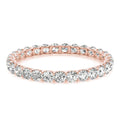 14K Rose Gold 3/4 ct tw Diamond Wedding Ring