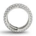 Pave Diamond Wedding Ring