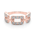 14K Rose Gold 3/4 ct tw New Style Diamond Ring