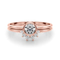 LAB GROWN DIAMOND FASHION RING ROUND