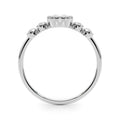 LAB GROWN DIAMOND 5 STONE FASHION RING WITH OVAL CENTER