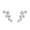 LAB GROWN DIAMOND FASHION EARRINGS ROUND
