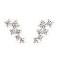 LAB GROWN DIAMOND FASHION EARRINGS ROUND