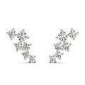 LAB GROWN DIAMOND FASHION EARRINGS ROUND