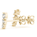 LAB GROWN DIAMOND FASHION EARRINGS ROUND