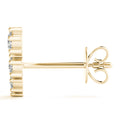 LAB GROWN DIAMOND FASHION EARRINGS ROUND